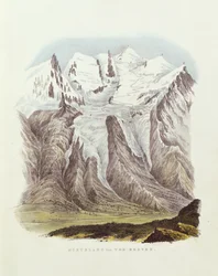 Mont Blanc vanaf Brevin